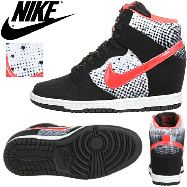 楽天市場 ナイキ インヒールスニーカー レディース ハイカット Nike Wmns Dunk Sky Hi Qoh 006 ウィメンズ ダンク スカイ ハイ クイーン オブ ハート Sneaker スニーカー 靴激安通販 Reload