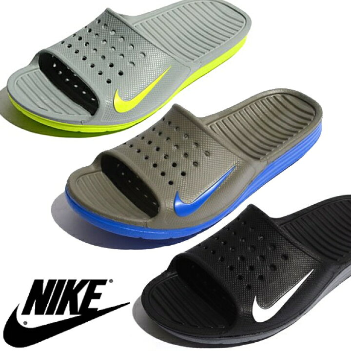 楽天市場 ナイキ サンダル メンズ ソーラーソフト スライド Nike Solarsoft Slide スポーツサンダル シャワーサンダル メンズ サンダル スニーカー 靴激安通販 Reload