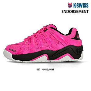 �P�[�X�C�X K-SWISS ���f�B�[�X �X�j�[�J�[ �G���h�[�X�����g ENDORSEMENT