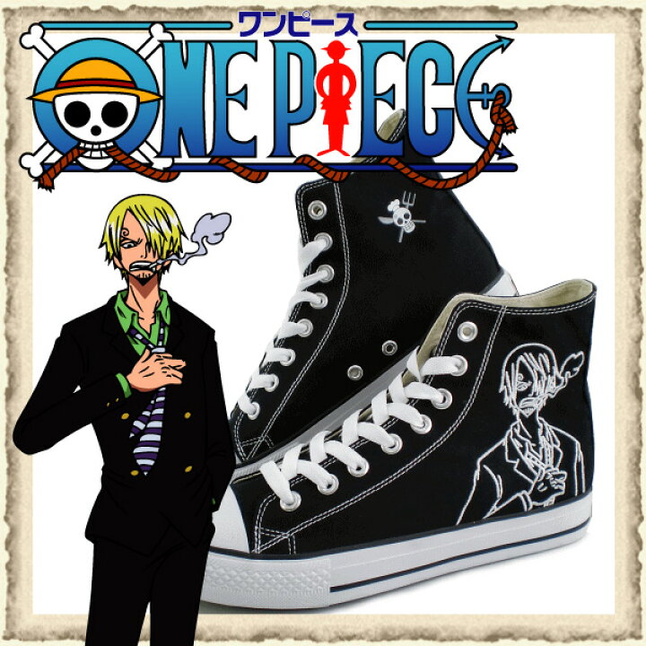 楽天市場】ONE PIECE「ワンピース」×Leadコラボスニーカー 【 サンジ 