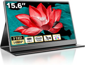 y󂠂zoCj^[ 15.6C` oCfBXvC 1920*1080 |[^uj^[ Px400nits IPSpl VESAΉ ^ y USB Type-C HDMI[q PS4/PS5/XBOX/Switch/PC/MacȂǑΉ }O