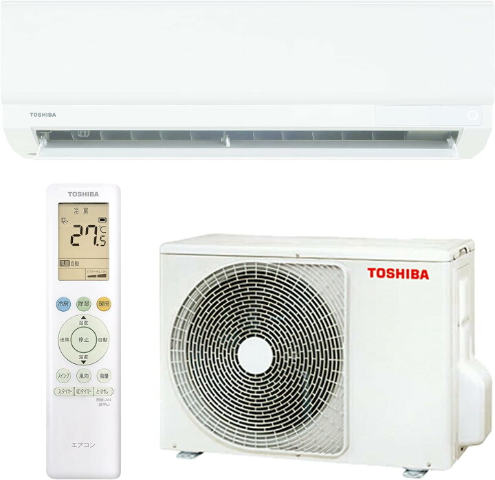 楽天市場】【エアコン工事なし】東芝RAS-H40X (W) ホワイト ルーム 