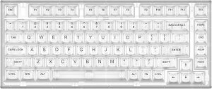 y󂠂菤izYUNZII X75 PRO 82L[CX zbgXbvΉ pz JjJQ[~OL[{[h L[Lbv BT5.0/2.4G/USB-C KXPbgL[{[h Windows/Macp ZKF؎