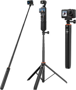 yO󂠂zGoProp Or/B_/rp 136cm|[/ZJ_ 6iLk \ ^ѕ֗ y ܂肽 sp vlog ANZT[ GoPro Hero 13/12/11/10/9, DJI Osmo Pocket 3, Osmo Act