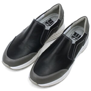 送料無料 Wilson Lee SPORTS ウイルソンリースポーツ 厚底スリッポン ブラック パンチング 3E 幅広設計 外反母趾対策 痛くない 屈曲性 ノンスリップソール 吸水速乾 抗菌 防臭 プレゼント ギフト