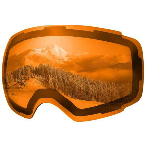 [OutdoorMaster] Ski Goggles PRO�p���������Y �X�L�[�S�[�O�� �����Y���E�� ���w���C�����Y ��p���ւ������Y UV���O���J�b�g OTG ���K�l�Ή� �܂�~�� 180°�L���� ���ʃ����Y �t���[�����X �X�m�[