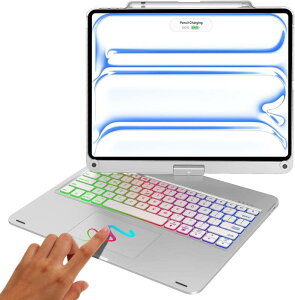 iPad Air6 (M2) 11�C���` 2024 �L�[�{�[�h�t���P�[�X iPad Pro 11��1/2/3/4����/iPad Air��4/5/6����ʗp �����x�^�b�`�p�b�h�t�� 7�F�o �b�N���C�g Apple pencil���[�d�\ Type-C�ڑ��}