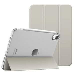 MoKo iPad mini 6 �P�[�X iPad mini ��6���� ������ �I�[�g�X���[�v�@�\ Apple Pencil2�̃y�A�����O�[�d�ɑΉ� �O�܂�X�^���h ����PU���U�[ ���n�}�C�N���t�@�C�o�[ �y�� ���^ ���h�~ �X�}�[�g�P