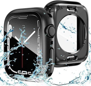 Jazolmky�y3 in 1�h���݌v�z�A�b�v���E�H�b�`�t���ی�t�B���� �h���P�[�X �Ή� Apple Watch Series 11/10/9/8/SE/7/6/5/4 44mm �p 360°�ی� �P�[�X �h���h�o�P�[�X PC�t���[�� ��̌^ �J�o�[