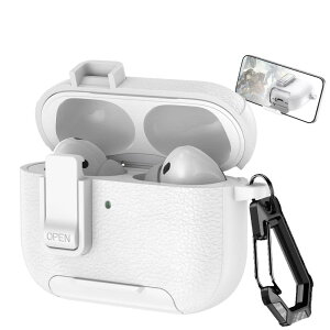 UIUIKA AirPods Pro 3 �p �P�[�X �G�A�[�|�b�Y�v��3 �P�[�X �L�[�`�F�[���A�X�}�z�z���_�[�t�� AirPods Pro 3 ���U�[�P�[�X �J�o�[ �����h�~ �ϏՌ� LED���C�g�� �����^�тɕ֗�