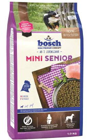 ボッシュ bosch ミニシニア 7歳以上 高齢犬用総合栄養食 全犬種用 小粒 ハイプレミアム ドッグフード 1kg