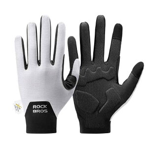 ROCKBROS �T�C�N���O���[�u �� �t �H �T�C�N�����O�O���[�u �t���t�B���K�[ ���]�� ��� XRD�p�b�h �Ռ��z�� �X�}�z�Ή� �ʋC�� �L�k�� �ϖ��� ����~�� ���y�� ���[�h�o�C�N �T�C�N�����O �A�E