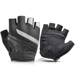 ROCKBROS(���b�N�u���X)�T�C�N���O���[�u �� ���]�� �O���[�u �w�؂� �T�C�N�����O�O���[�u �Ռ��z���p�b�h�t�� �ʋC�� ����~�� �z������ ���[�h�o�C�N ��� �����Y ���f�B�[�X