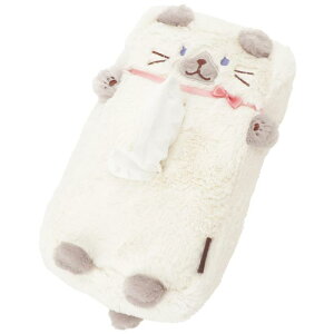 HAPiNS Fuku Fuku Nyanko �ӂ��ӂ��ɂ�� �Ԃ��� �e�B�b�V���{�b�N�X�J�o�[ �L �݂艺�� �Ǌ|�� �ӂ�ӂ� �� �t�@�X�i�[�J�� �ʂ������ �n�s���Y ��26cm