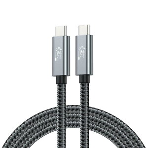 Hanx������� USB4 Gen4 �P�[�u�� 8K@60Hz�f���o�� 40Gbps�i����2M��20Gbps�j�o���������f�[�^�`�� PD3.1 240W�}���[�d�Ή�1M 2M 3M���ϋv���i�C�������b�V��USB-C to USB-C�P�[�u�� iPhone