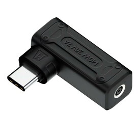 HP DELL 両用 PD充電 20V 7A 高出力140W 手持ちのACアダプタをUSBC電源へ変換 5V/9V/20V自動判別 USB TypeC(オス)←DCプラグ(メス)