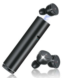 Bluetoothイヤホン ワイヤレスイヤホン 重低音 Hi-Fi IPX7防水 CVC8.0通話ノイズキャンセリング 充電ケース付き 自動ペアリング タッチ操作 片耳・両耳対応 左右分離型 Siri対応 スポーツ用ブルー