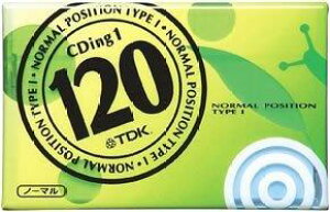 TDK �I�[�f�B�I�J�Z�b�g�e�[�v(�m�[�}��) CDing1 120�� [CD1-120U]