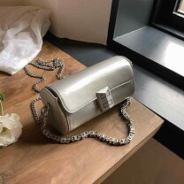楽天市場】チェーンバッグ シルバー（ショルダーバッグ 