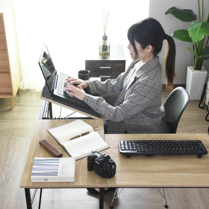 楽天市場】パソコンデスク ラップトップ ノートPCデスク L字型 デスク 