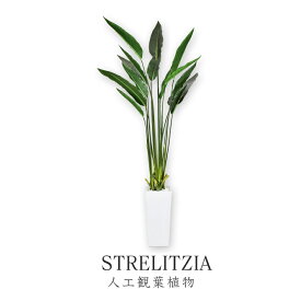 人工観葉植物 光触媒 ストレリチア140cm 水やり不要 高さ140 インテリアグリーン 観葉植物 造花ストレリチア 送料無料