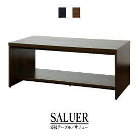 センターテーブル ローテーブル コーヒーテーブル 幅110cm 奥行55cm 高さ45cm 木製 収納 サリュー110 送料無料