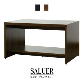 センターテーブル ローテーブル コーヒーテーブル 幅80cm 奥行55cm 高さ45cm 木製 収納 サリュー80 送料無料