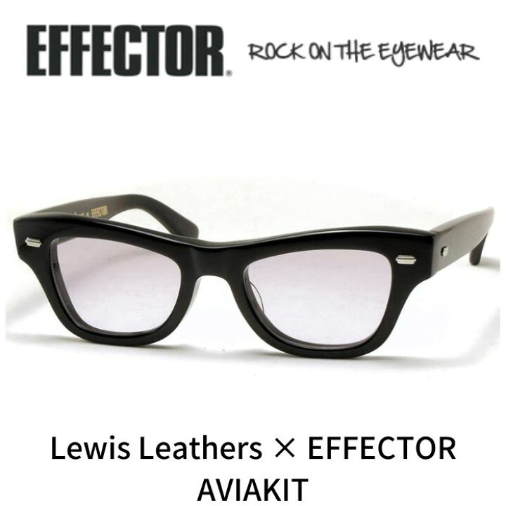 楽天市場】EFFECTOR エフェクター メガネ 薄い色のレンズ Lewis 
