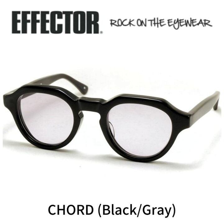 楽天市場】EFFECTOR エフェクター メガネ 眼鏡 サングラス CHORD 
