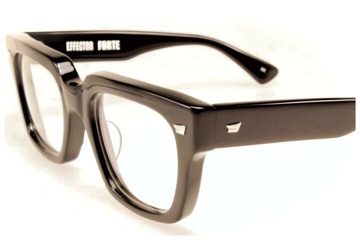 楽天市場】EFFECTOR エフェクター 眼鏡 メガネ FORTE フォルテ BK 