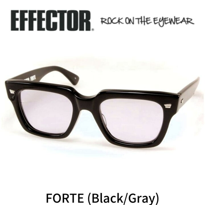 楽天市場】EFFECTOR エフェクター メガネ 眼鏡 サングラス FORTE 