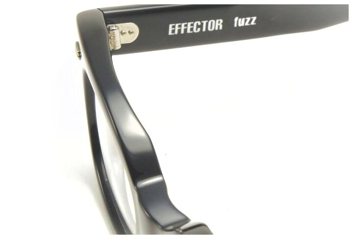 楽天市場】EFFECTOR エフェクター 眼鏡 メガネ FUZZ ファズ BK 