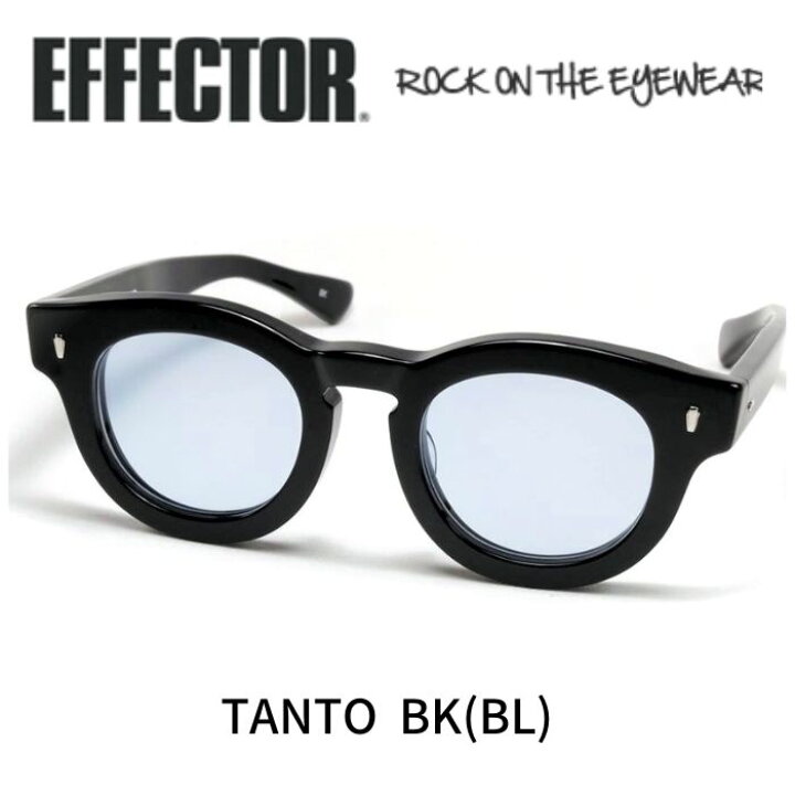 楽天市場】EFFECTOR エフェクター 眼鏡 サングラス TANTO タント BK  