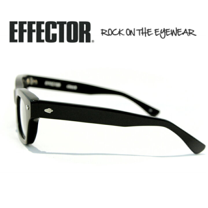楽天市場】EFFECTOR エフェクター 眼鏡 メガネ CHECK チェック BK