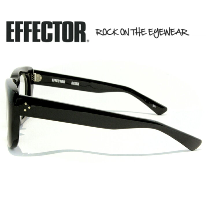 楽天市場】EFFECTOR エフェクター眼鏡 メガネ DELTA デルタ BK 