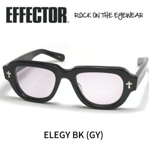 EFFECTOR GtFN^[ Kl TOX GW[ ELEGY BK GY ubN O[