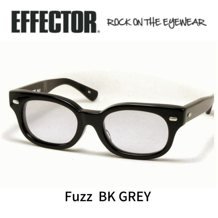 楽天市場】EFFECTOR エフェクター 眼鏡 サングラス fuzz ファズ BK 