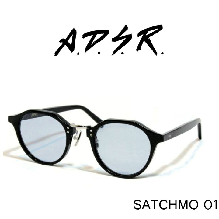 楽天市場】A.D.S.R. adsr サングラス SATCHMO サッチモ 01 (Shiny  