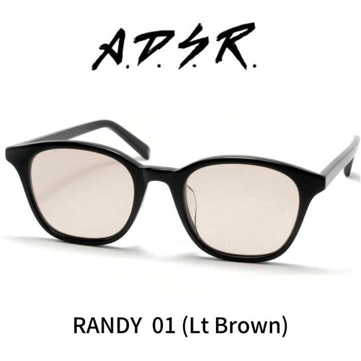 楽天市場】A.D.S.R. adsr サングラス RANDY ランディー 01 (Shiny 