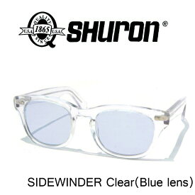 SHURON (シュロン) SIDEWINDER 〔サイドワインダー〕 眼鏡 メガネ　サングラス　クリア（Clear/Blue Lens）