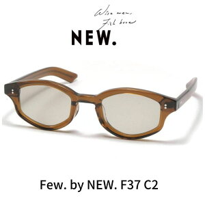 Few by NEW. �t���[�o�C�j���[ (NEWMAN �j���[�}���j���K�l �ዾ �T���O���X F37 C2 CARAMEL �L��������
