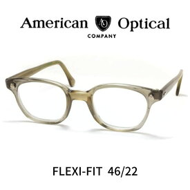 アメリカンオプティカル ヴィンテージメガネ AMERICAN OPTICAL FLEXI FIT 46/22 1950’s Vintage (AO-057)