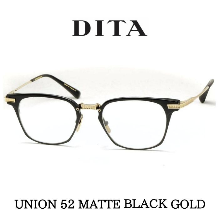 楽天市場】DITA ディータ メガネ 眼鏡 UNION ユニオン 52 DRX-2068-A
