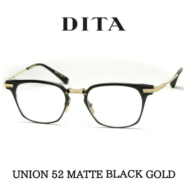 楽天市場】DITA ディータ メガネ 眼鏡 UNION ユニオン 52 DRX-2068-A 