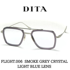 DITA �f�B�[�^ �T���O���X ���K�l FLIGHT 006 �t���C�g6 7806-A-52 Smoke Grey Crystal-Black Palladium w