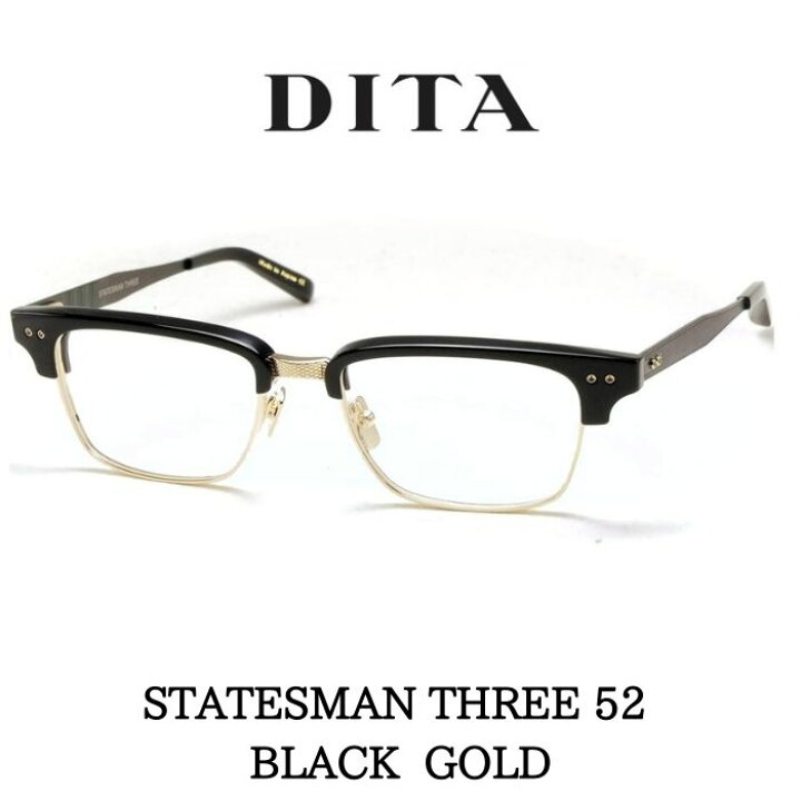 楽天市場】DITA ディータ メガネ 眼鏡 STATESMAN THREE ステイツマン3 