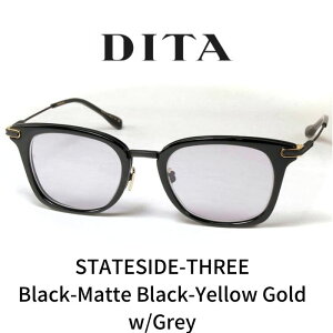 DITA fB[^ Kl ዾ STATESIDE-THREE XeCgTCh X[ BLACK DTX-450-A-02 GRAY LENS