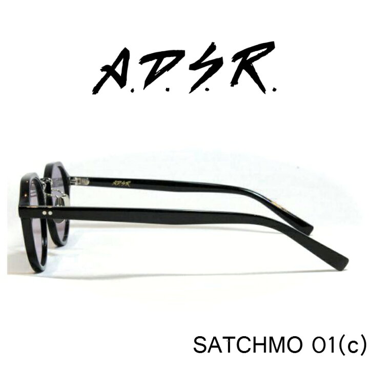 楽天市場】A.D.S.R. adsr サングラス SATCHMO サッチモ 01(c) (Shiny 