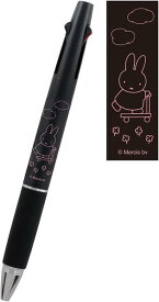 ミッフィー miffy ジェットストリーム2＆1 シャープペンシル+2色ボールペン EB297BK/ブラック クツワ 2023年2月 かわいい 女の子 [re]
