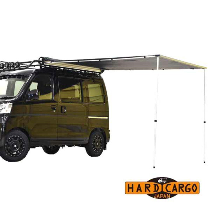 楽天市場】【ハードカーゴ サイドオーニング(バン専用)】(ルーフ  